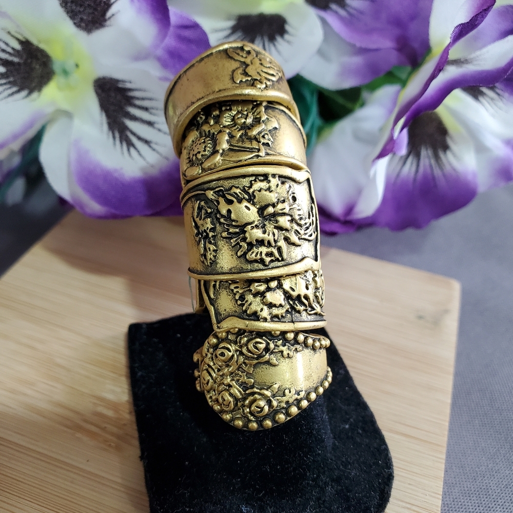 5 Pcs Old Spoon Rings - Picture 6 of 7